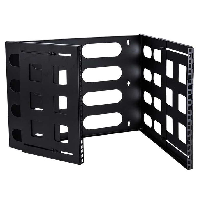 Wall Bracket Foldable 8RU 19in 494x360mm Top & Bottom Cover