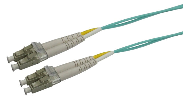 Fibre Patch Lead LC-LC OM3 Duplex MM 2m 50 Micron
