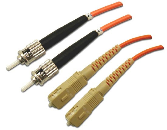 Fibre Patch Lead SC-ST OM1 Duplex MM 2m 62.5 Micron