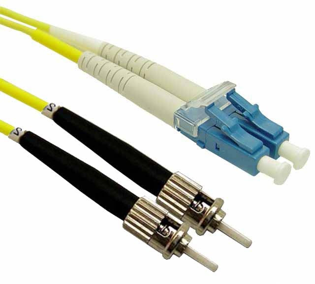 Fibre Patch Lead LC-ST OS2 Duplex SM 30m