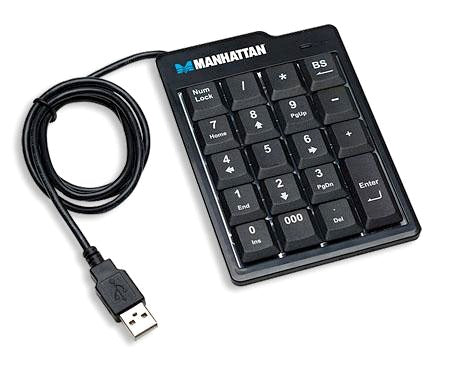 Numerical Keypad USB Black