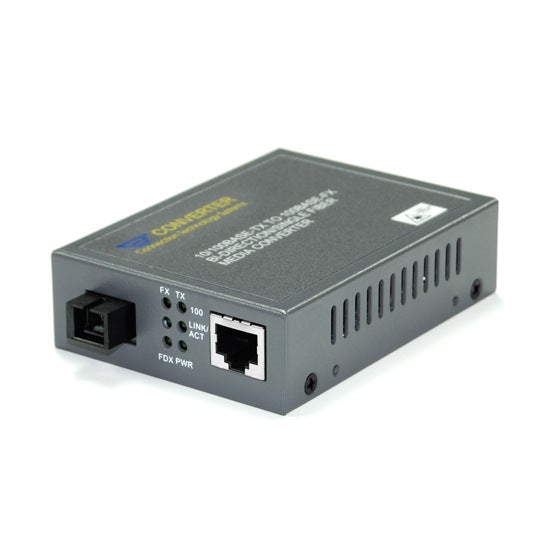 CTS Converter Ethernet Wdm RJ45 Tx 1550Nm to SC SM Rx 1310Nm