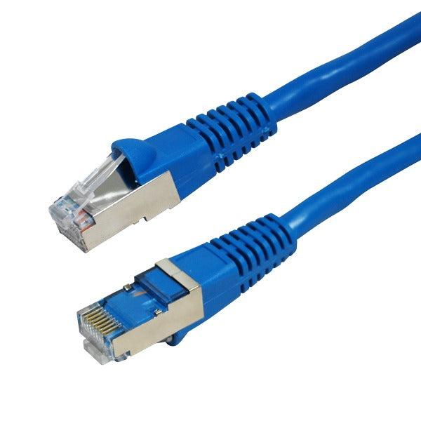 Patch Lead Cat6A 10G 15m Augmented Blue