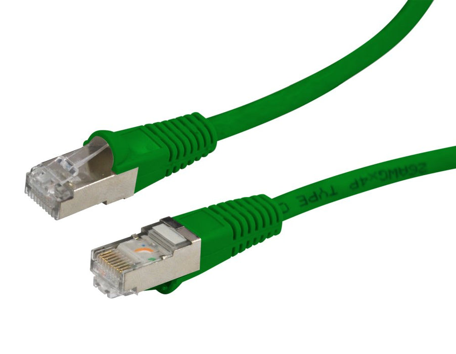 Patch Lead Cat6A 10G 1m Augmented Green