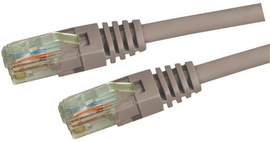 Patch Lead Cat5 UTP Enhanced 0.5m Grey