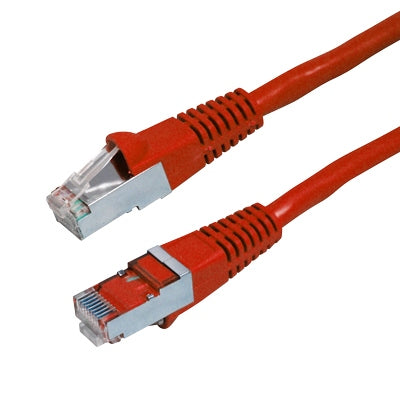 Patch Lead Cat6A 10G .5m Augmented Red
