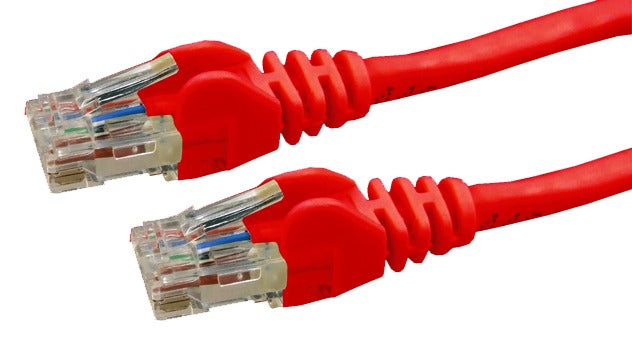 Patch Lead Cat6 UTP TypeA 0.75m Red