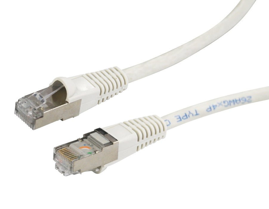Patch Lead Cat6A 10G 30m Augmented White