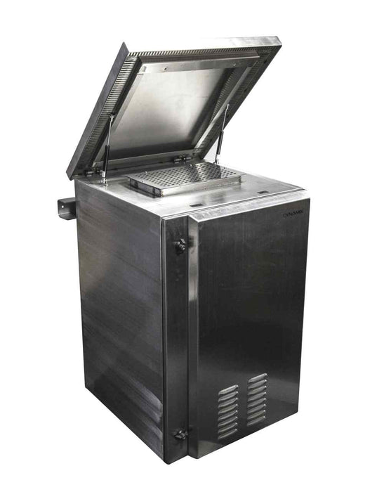 Wall Cabinet S316 24RU 610 x 625 x 1200mm IP45 Fans Filter
