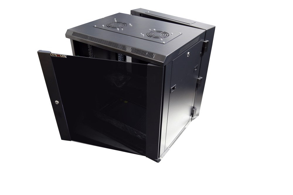 Wall Cabinet 12RU with Backmount 600mm Deep