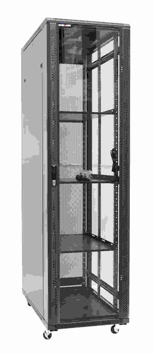 Server Cabinet 45RU 600 x 1200 x 2100mm Shelf Fan Flat Pack