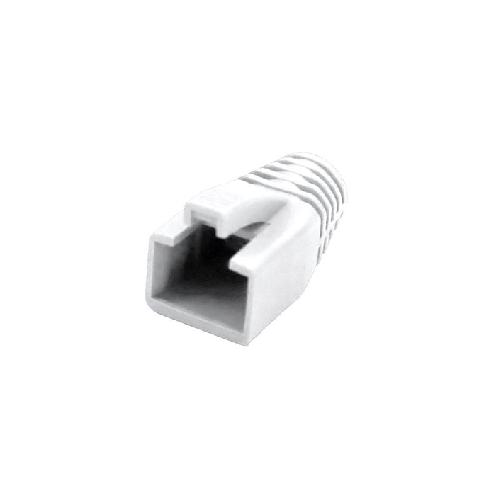 Strain Relief Boot 7.5mm White (Pkt20)
