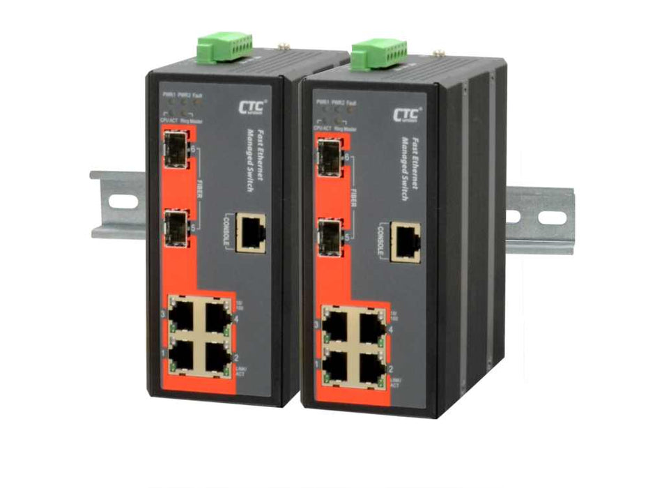 Union Ethernet Sw Managed 6P 16x UTP 4x SFP -40-75Deg