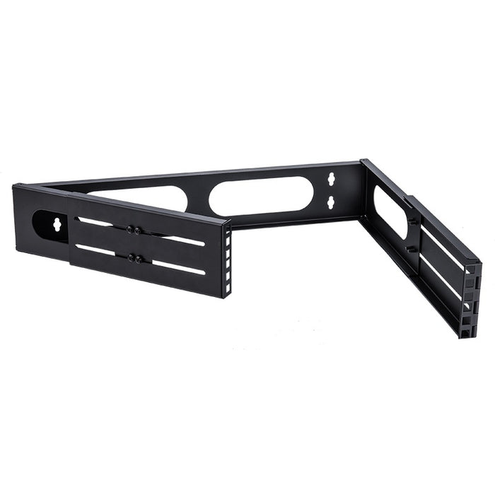 Wall Bracket Foldable 2RU 19in 494x92mm Top & Bottom Cover