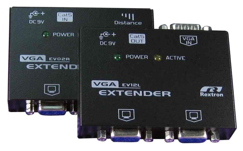 Rextron Video Extender Allows VGA Signal