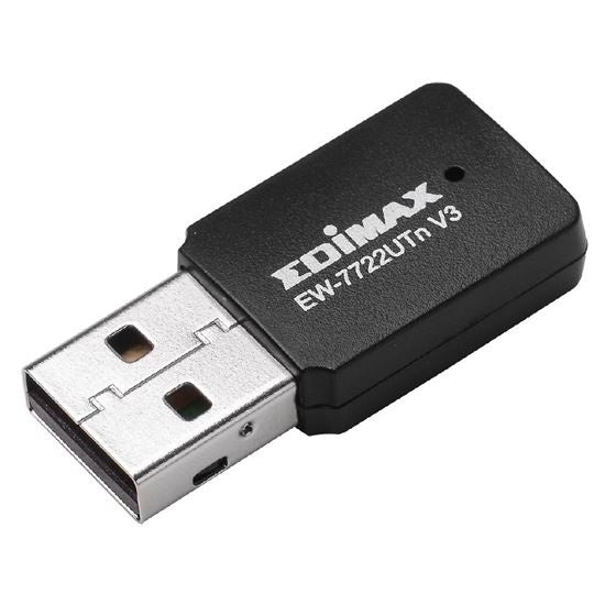Edimax WiFi Adaptor Mini USB-A N300 Wi-Fi 4