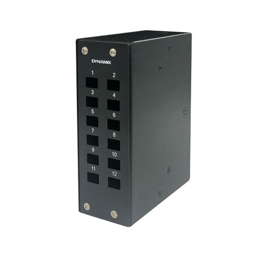 Fibre Enclosure 12 Port LC Duplex / SC Simplex Din Mount
