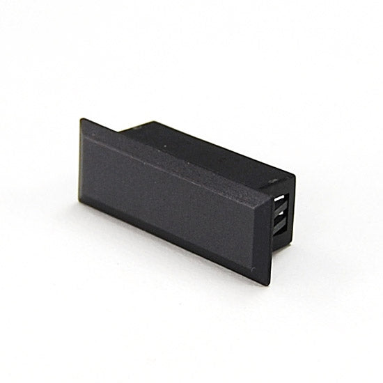 Blanking Plug for FPP-SCD6 Plate Black Pkt10