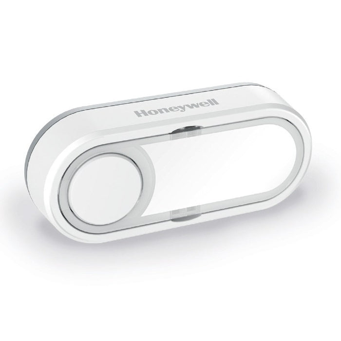Wireless Pushbutton Landscape Name Plate White