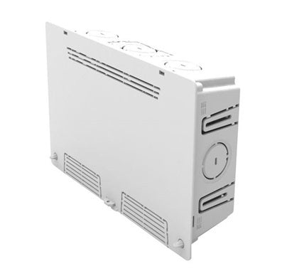 Enclosure 9in Recessed Plastic with Flush Lid