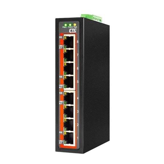 Union Ethernet Sw 8Port 10/100 Base-T