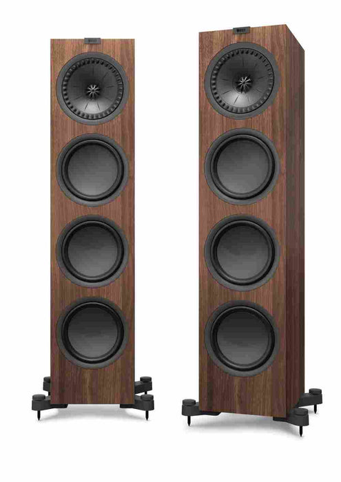 Speaker Floorstanding Uni-Q 1x 8in Walnut (Pair)