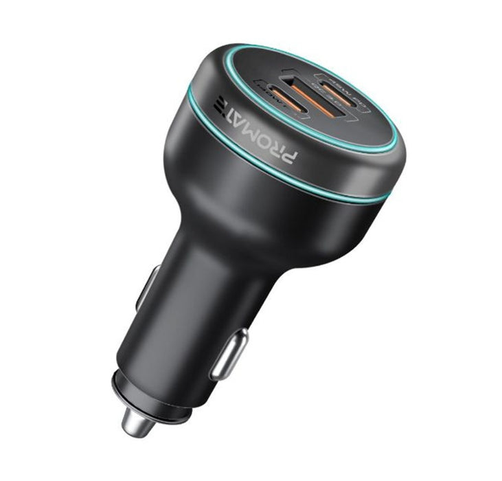 Promate Car Charger 230W PD Phone Tablet Macbook