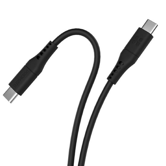 Promate USB-C Data and Charge Cable 2m Black