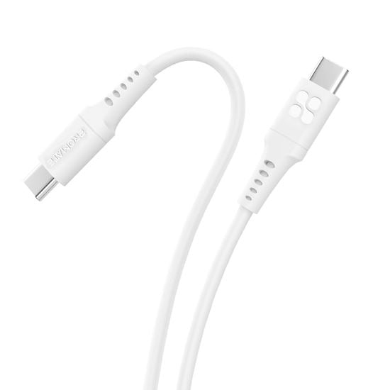 Promate USB-C Data and Charge Cable 2m White