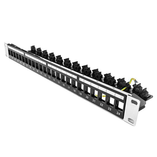 Panel 19in Unloaded 24Port 19in Rear Management V2