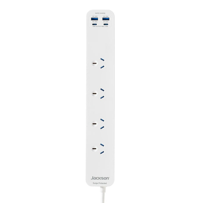 Jackson Power Board 4Way Protected USB-A USB-C
