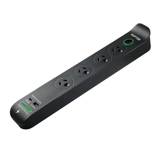 Jackson Raptor Power Board 4Way Surge & O/Load