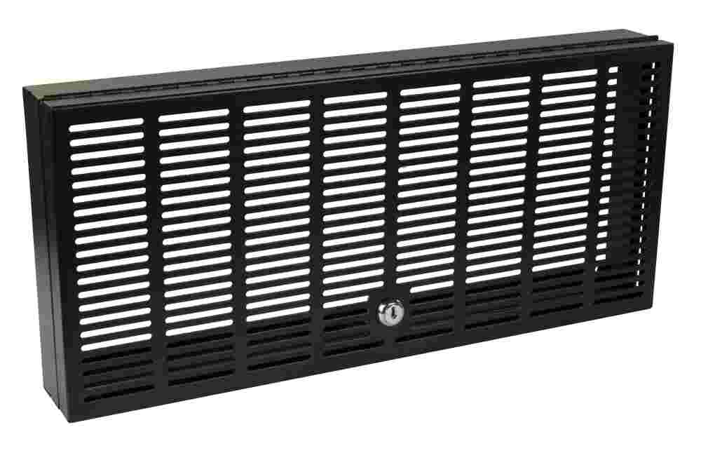 Server Rack 5RU 19in Fully Enclosed Security Lock Black