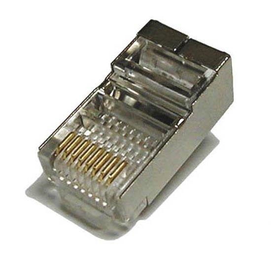 Plug RJ-45 Round Solid (Jar 100)