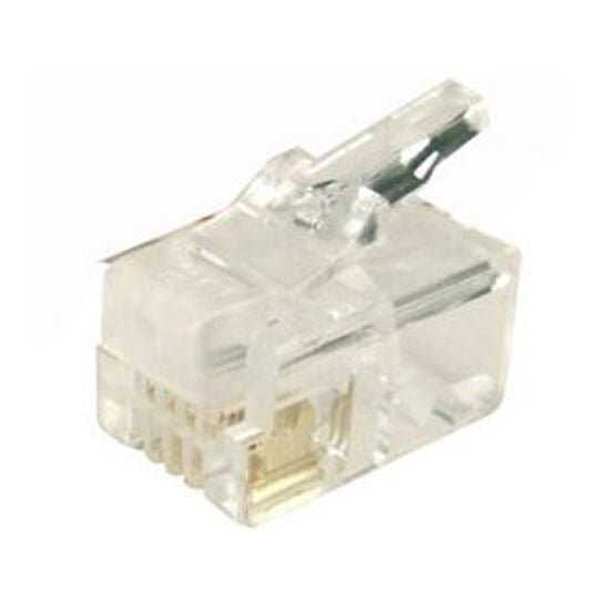 Plug RJ-14 4P4C (Jar 200)