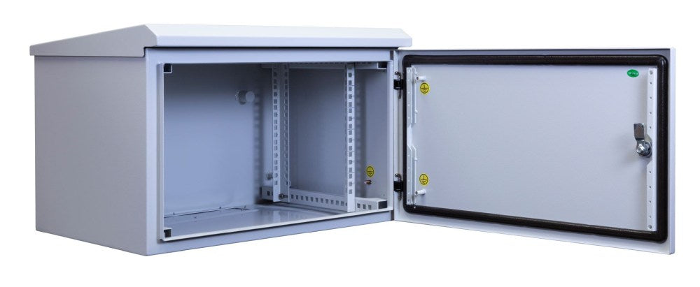 Wall cabinet 6RU 611 x 625 x 390mm IP65 Grey