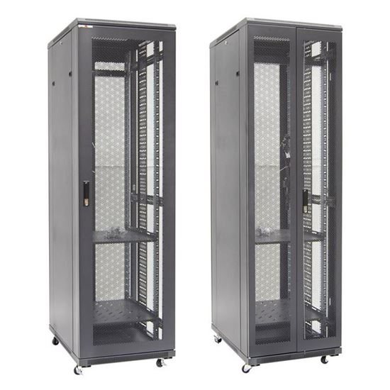 Server Cabinet 42RU 800mm Deep Mesh Front Back