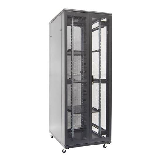 Server Cabinet 42RU 800 x 1000 x 2055mm 3x Shelf 4x Fans