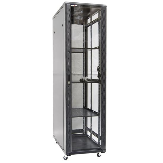 Server Cabinet 45RU 600 x 1000 x 2100mm 3x Shelf 4x Fans