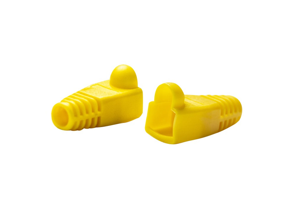 Strain Relief Boot UTP RJ45 Yellow
