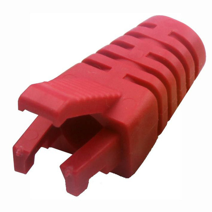 Strain Relief Boot RJ45 Red (Pkt20)
