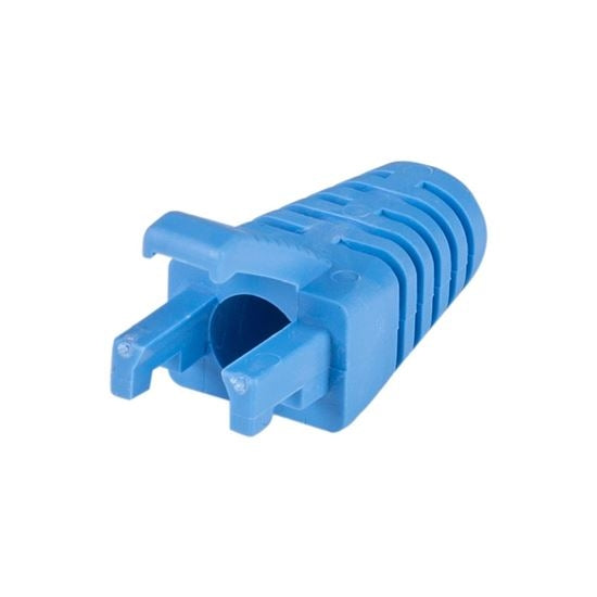 Strain Relief Boot RJ45 Blue (Pkt20)