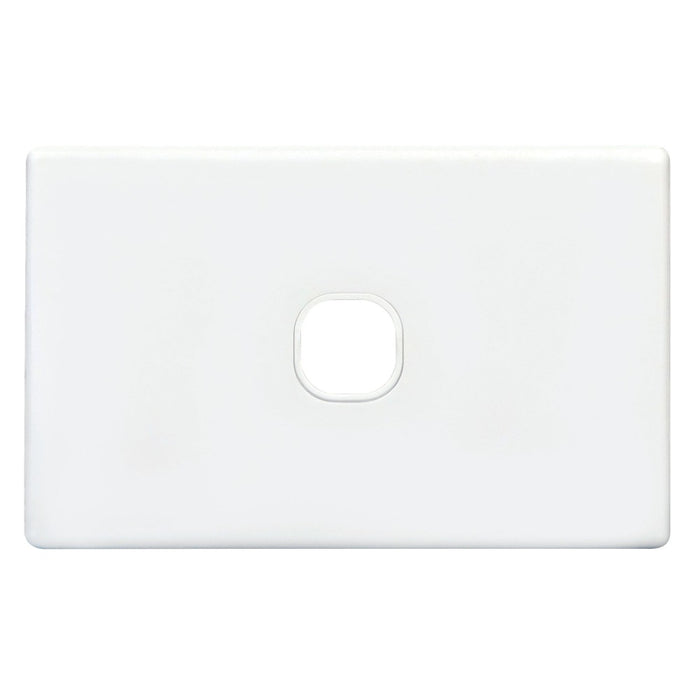 Switch Plate 1Gang Bright White