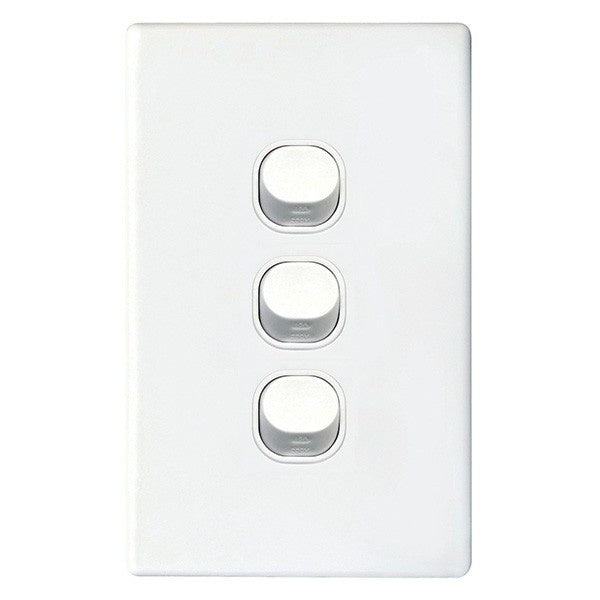 Switch Triple 16A Bright White