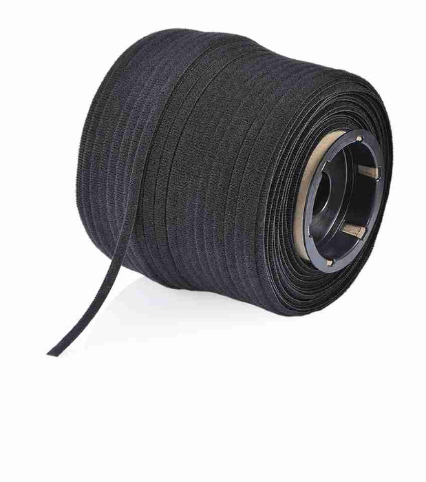 Velcro One-Wrap Self Engaging 6mm x 182.5m Roll Black