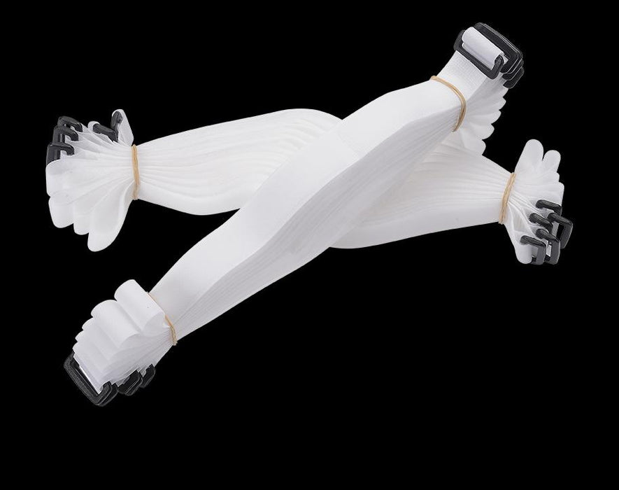 Velcro Velstrap 600mm x 25mm Self Engaging with Buckle White