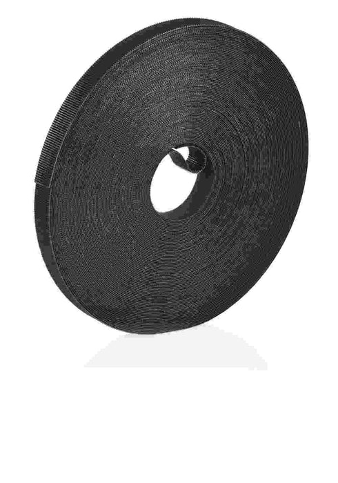 Velcro Qwik Wrap Self Engaging 12.5mm x 22.8m Roll Black