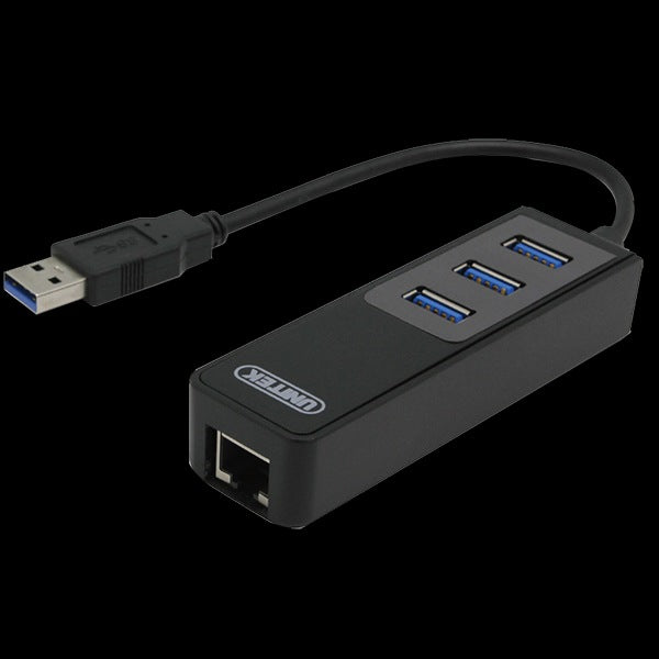 Unitek USB 3.0 Hub 3Port & 1x Gigabit Ethernet Port