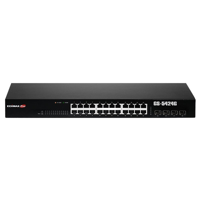 Edimax Web Smart Sw 24Port 4x SFP Rackmount