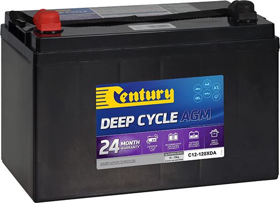 Battery 12V 120Ah Deep Cycle AGM Sealed Lead Acid